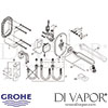 Grohe Eurosmart Cosmopolitan E Bluetooth Infra-Red Basin Mixer Tap Spares